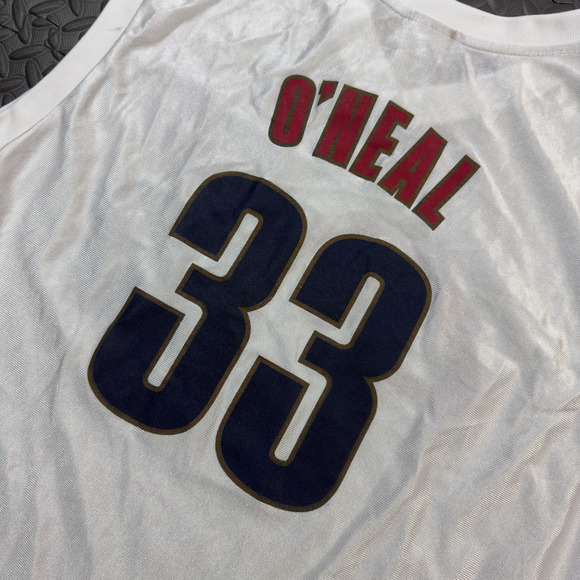 NBA Cleveland Cavaliers Shaquille O'Neal Jersey #33 Men's XL White Short Sleeve - Picture 6 of 8